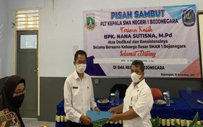Serah Terima Jabatan (Nana Sutisa - Dadan Amdani) 10 November 2021